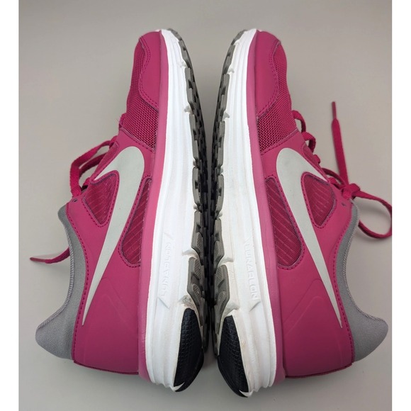 Nike‎ Lunarfly+ Women's Running Sneakers 554676-620 Bright Pink Size 8 - Picture 6 of 10